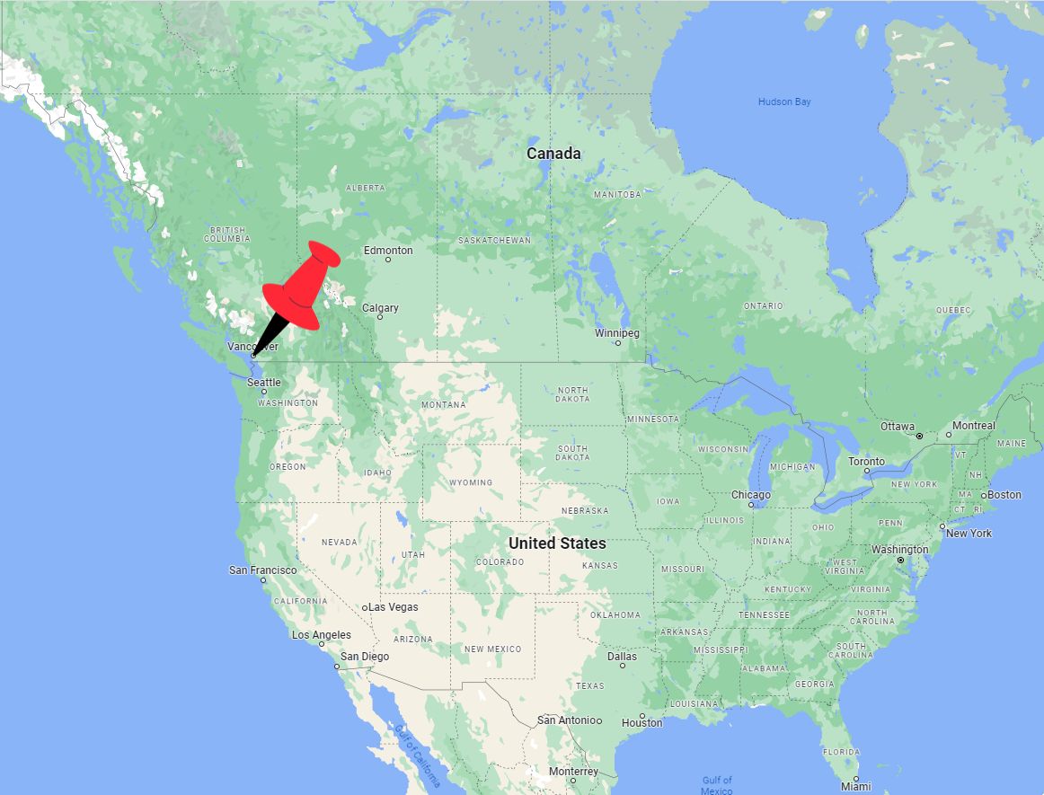 Vancouver map